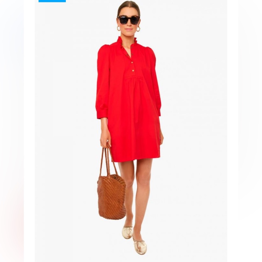 Pomander Place Tuckeruck red Claiborne dress XL